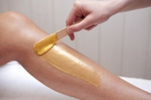 épilation à la cire chaude