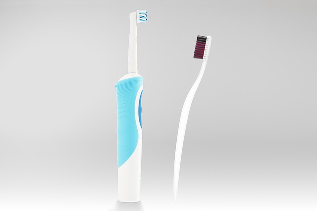 la brosse à dents électrique